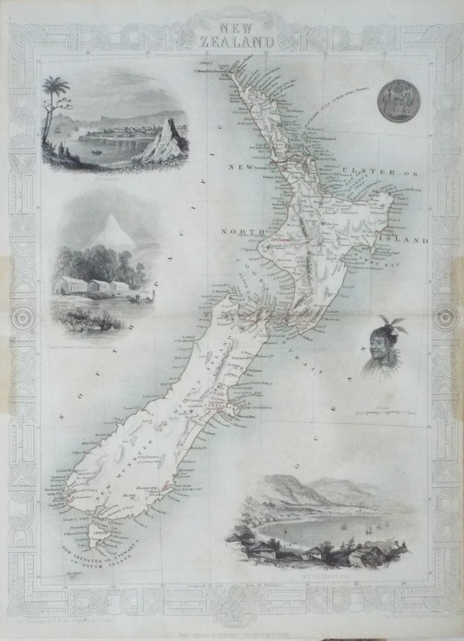 Map of New Zealand